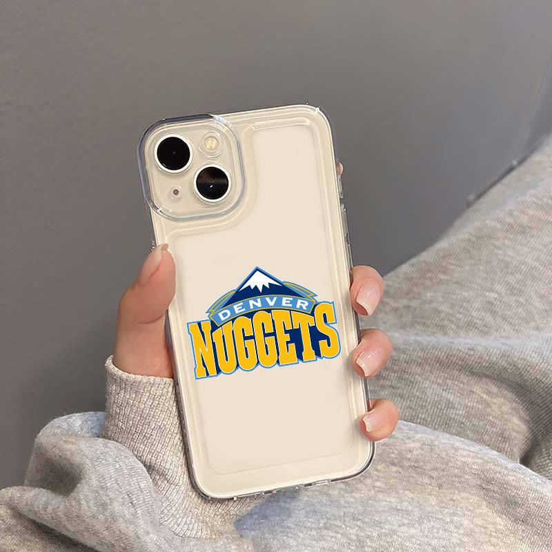 IPHONE Bucks And Nuggets Soft Phone Case Kompatibel Untuk Iphone14 11 13 12 Pro XS Max X XR Casing Tahan Guncangan7 8 6 6S Plus Cover TPU Transparan