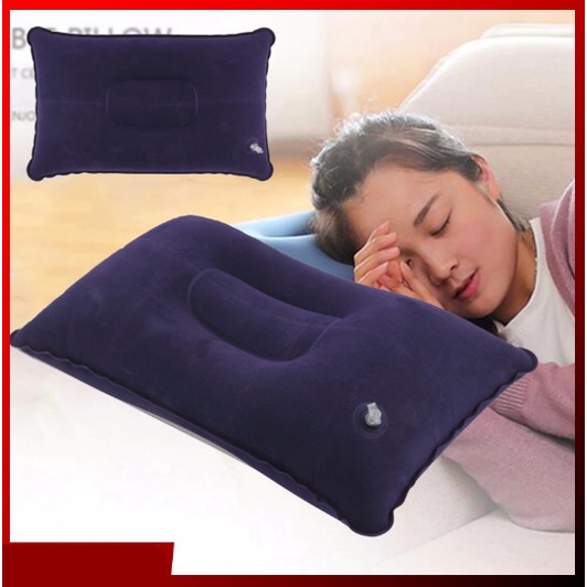 ❤ IJN ❤ Bantal Angin Portabel Inflatable bantal udara portable neck pillow