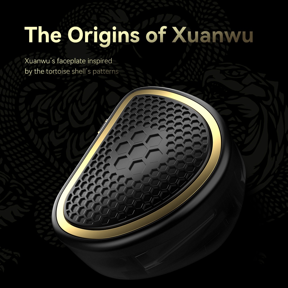 Trn Xuanwu Planar+BA Hybrid HIFI Earphone Ortodinami Driver Menjalankan Olahraga Headphone In-ear DJ Musik Headset Earbuds