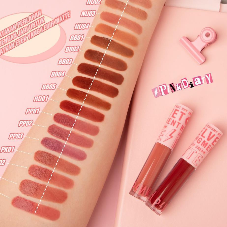 PINKFLASH Lasting Matte Lip Cream | Watery Glam Lip Gloss Lipstick Moisturising Longlasting Liquid Lipstik
