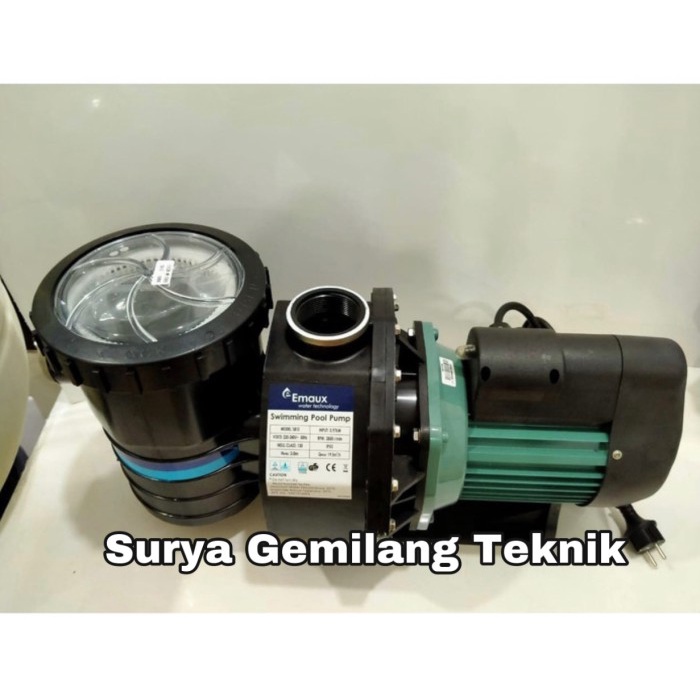 Pompa Kolam Renang 2Hp Emaux Sb20 Mesin Pompa Air Kolam Renang Sb 20