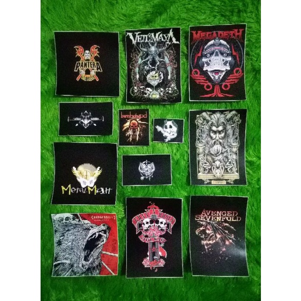 12PCS STIKER LOGO METAL ANTI AIR