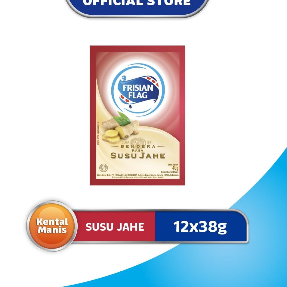 

㊏ Frisian Flag Kental Manis Jahe 12 x 38 gr ㅺ