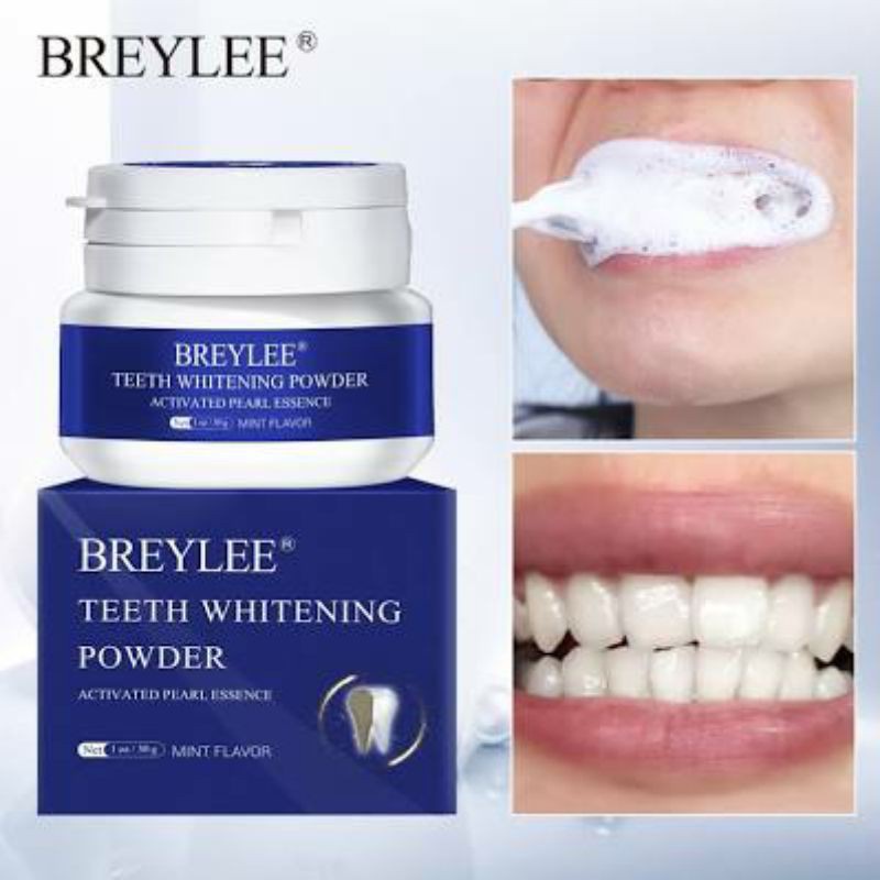 BREYLEE Teeth Whitening Powder 100% ORIGINAL / 30grm