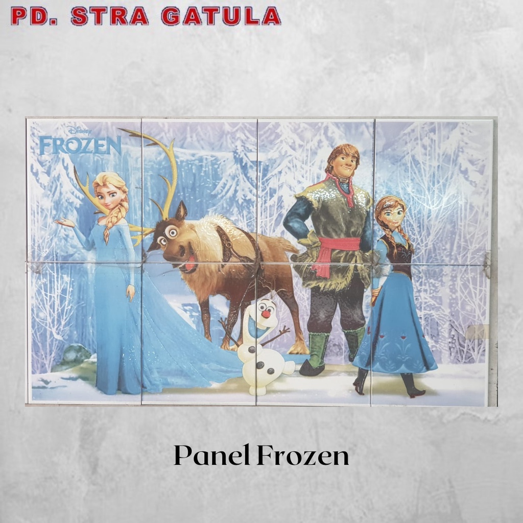 Keramik Panel Dinding ASTER Gambar Frozen