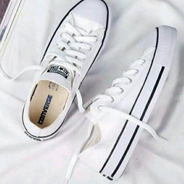 Recomended (GRADE ORIGINAL) SEPATU CONVERSE ALLSTAR ALL STAR FULL HITAM PUTIH