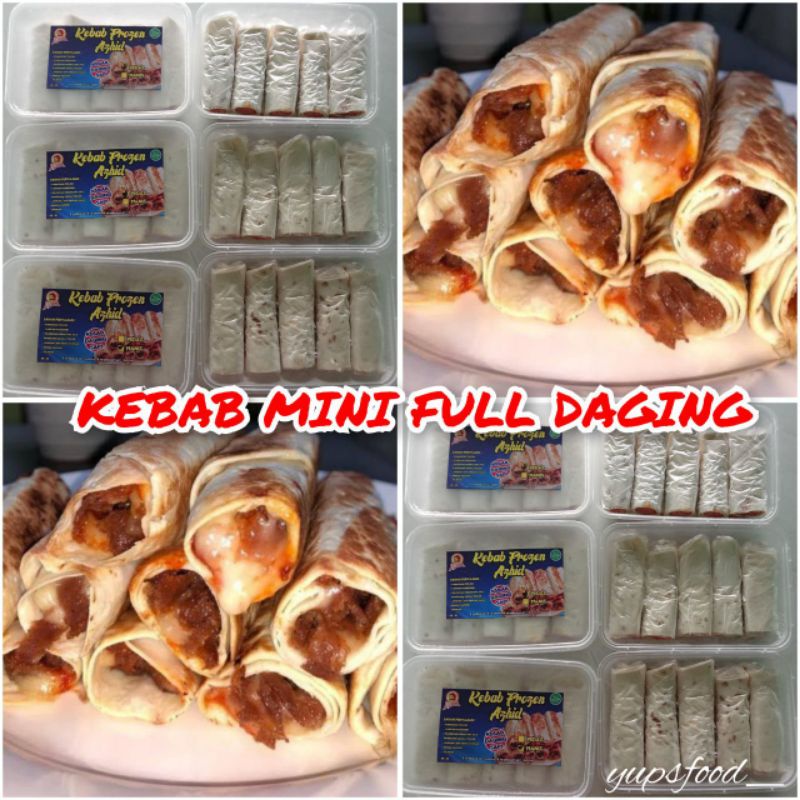 

KEBAB MINI ISI DAGING ISI 10