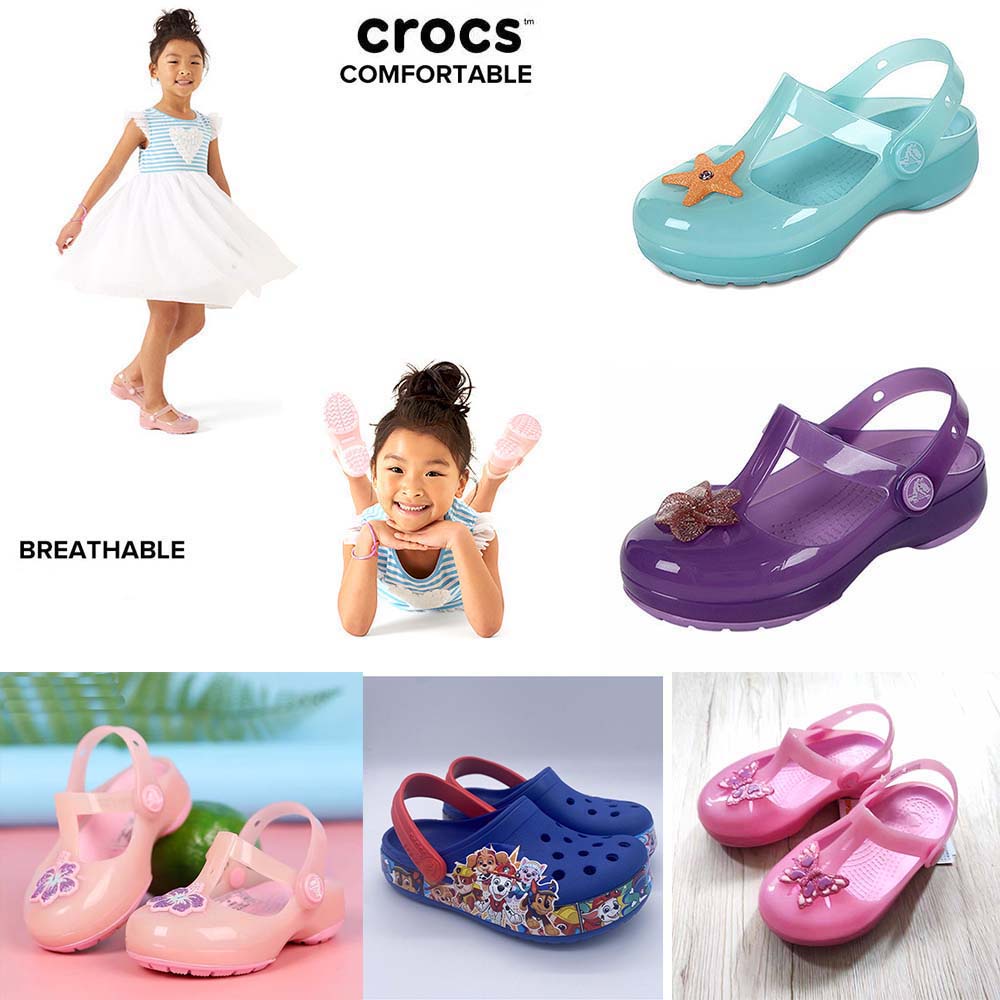 Crocs Kids Classic Clog  Anak Sandal Crocs Anak-anak  Laki-laki Dan Perempuan