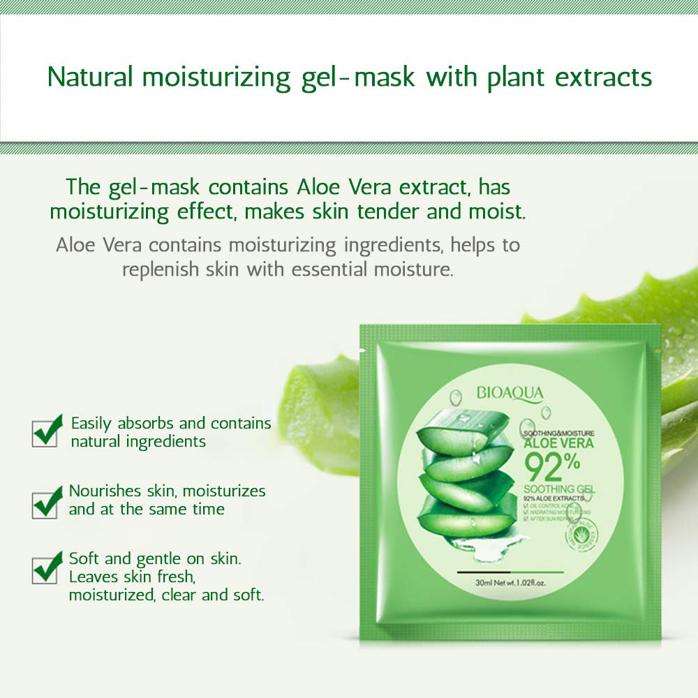 Masker Sachet Aloevera Lidah Buaya
