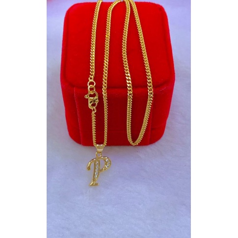 Kalung Huruf Emas Bangkok