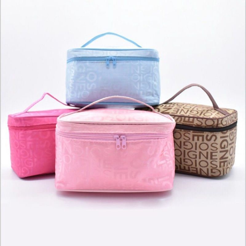 Medan Termurah Travel bag kosmetik Tas penyimpanan makeup motif import