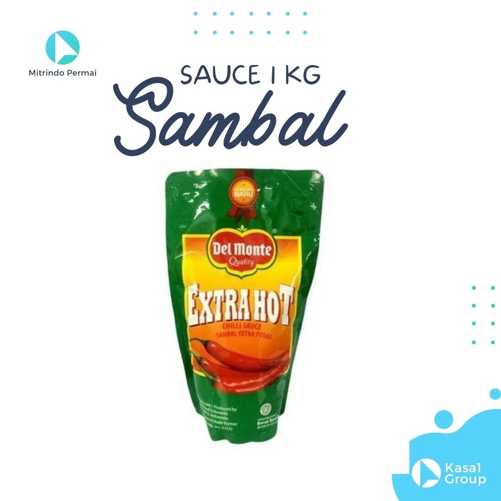 Jual Saus Delmonte Sambal Pedas / Barbeque Sauce Delmonte 1kg | Shopee ...