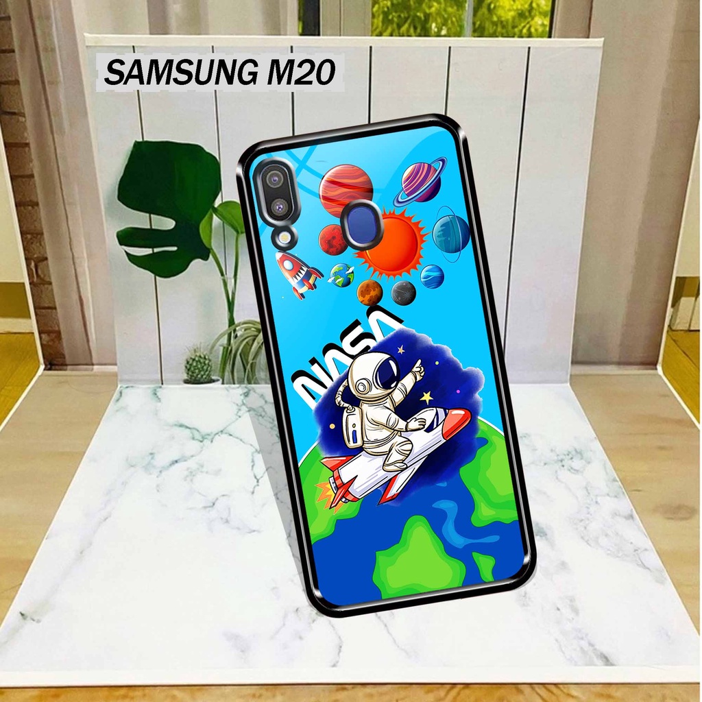 Case Hp Samsung M20 - Case Samsung M20 Terbaru Sukses Case - Case Kaca M20 - Soft Case Samsung M20 - Sofkes Hp - Sarung Hp - Samsung M20 - Case Keren - Case Mewah - Case Kilau - Hard Case Samsung - [ SM-36 ] -