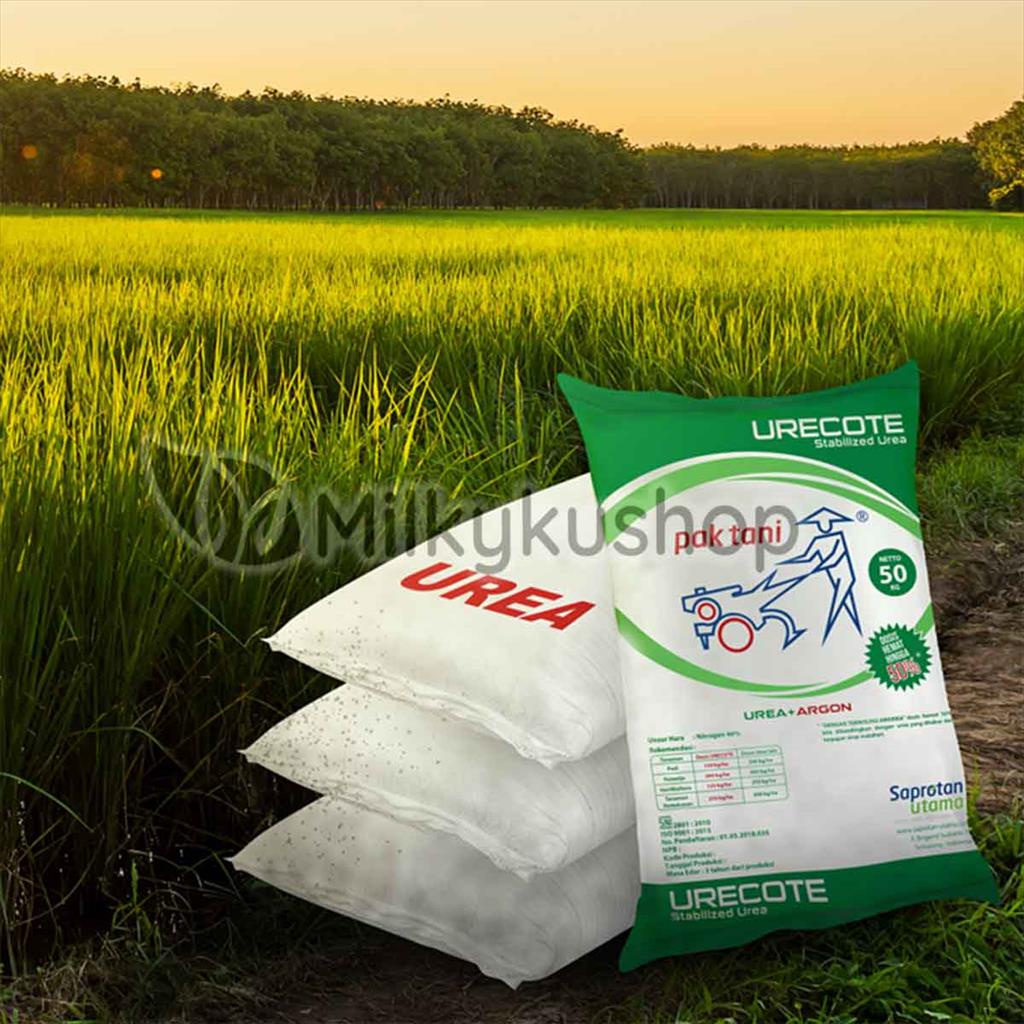 PUPUK PAK TANI URECOTE 50 KG KP UREA ARGON VIA GOSEND GRAB