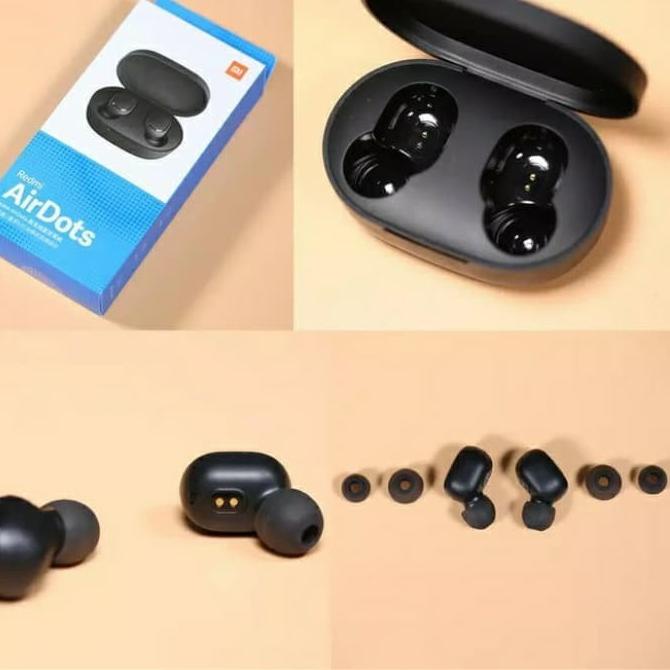 Hot Price Xiaomi Redmi Airdots S Biru TWS Headset Bluetooth 5.0 Wireless Earphone Stereo Bass Mi Air