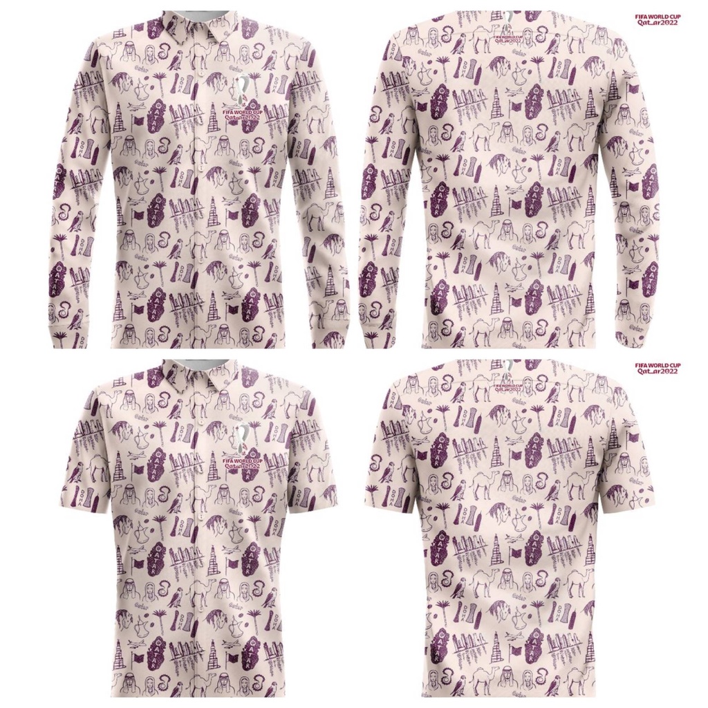 JERSEY QATAR JERSEY BOLA FIFA WORDL CUP KEMEJA BOLA KEMEJA QATAR 3