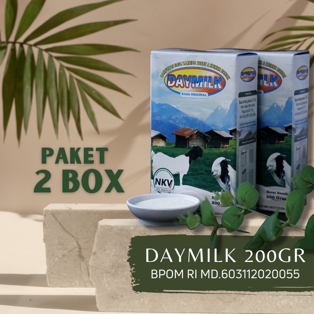 

2 bok DAYMILK susu kambing ettawa rasa original