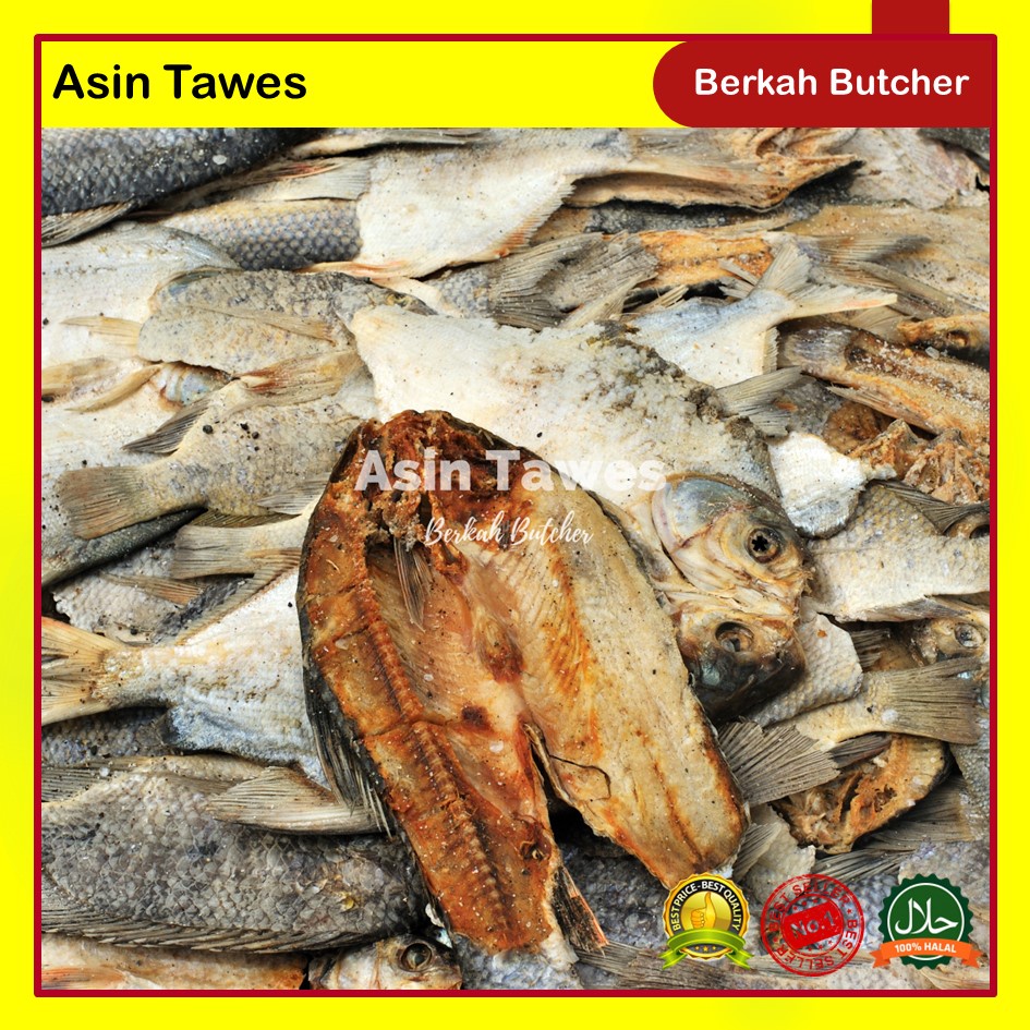 Ikan Asin, Cumi Asin, Jambal Roti, Peda Merah, Sepat, Teri Jengki, Tawes, Kere, Lapan - Berkah Butcher