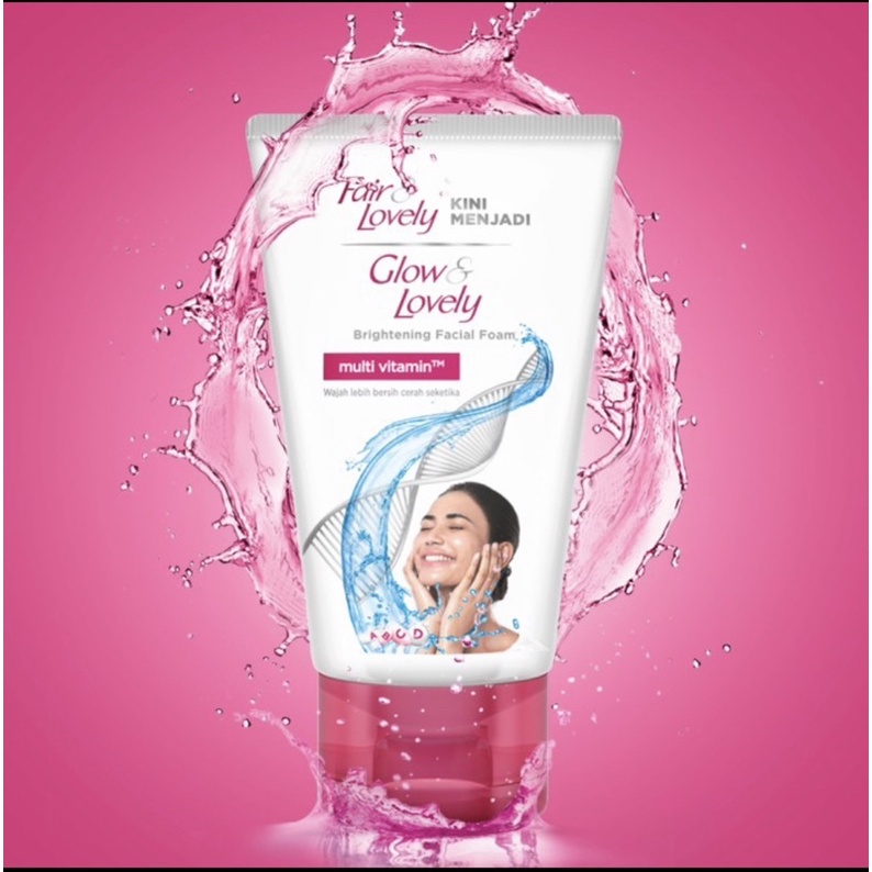 Fair &amp; Lovely 100 gram Facial Foam Wajah