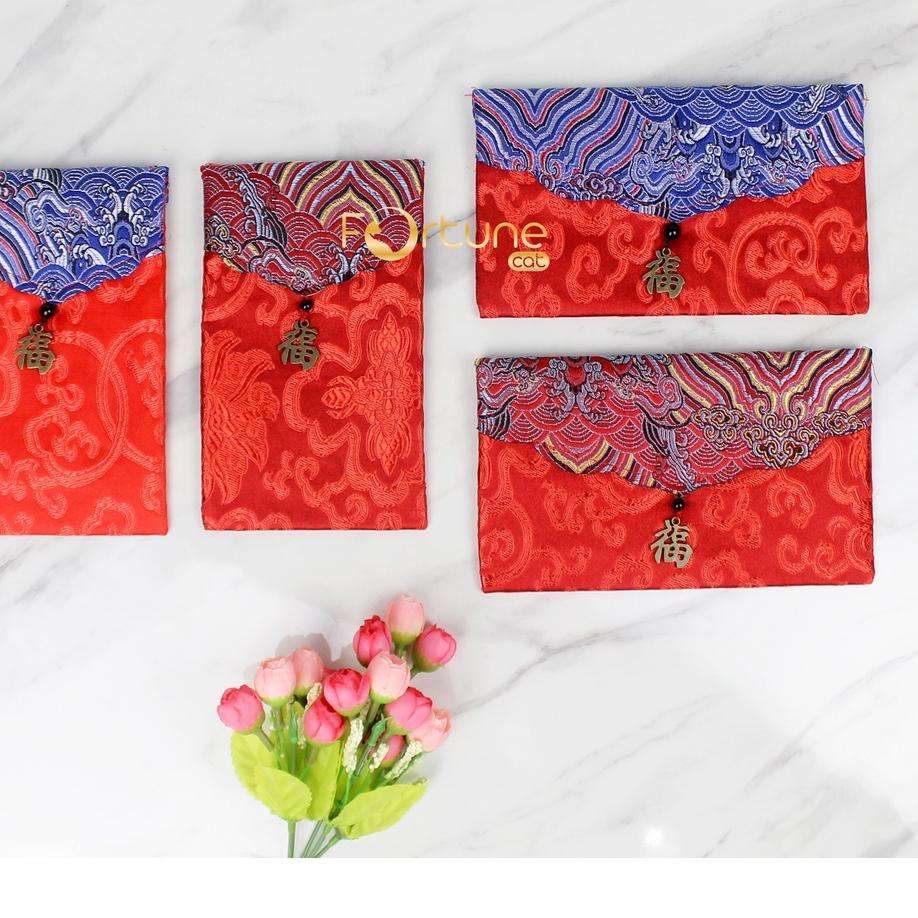 

((F-8-5 ☛> Angpao Imlek 2023 Kain Chinese New Year Red Envelope Gantungan Fu Vertikal Horizontal top produk