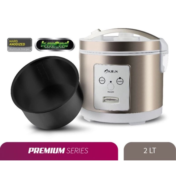 Kirin Rice Cooker 2L Krc 289 Krc289 Premium Series #Original