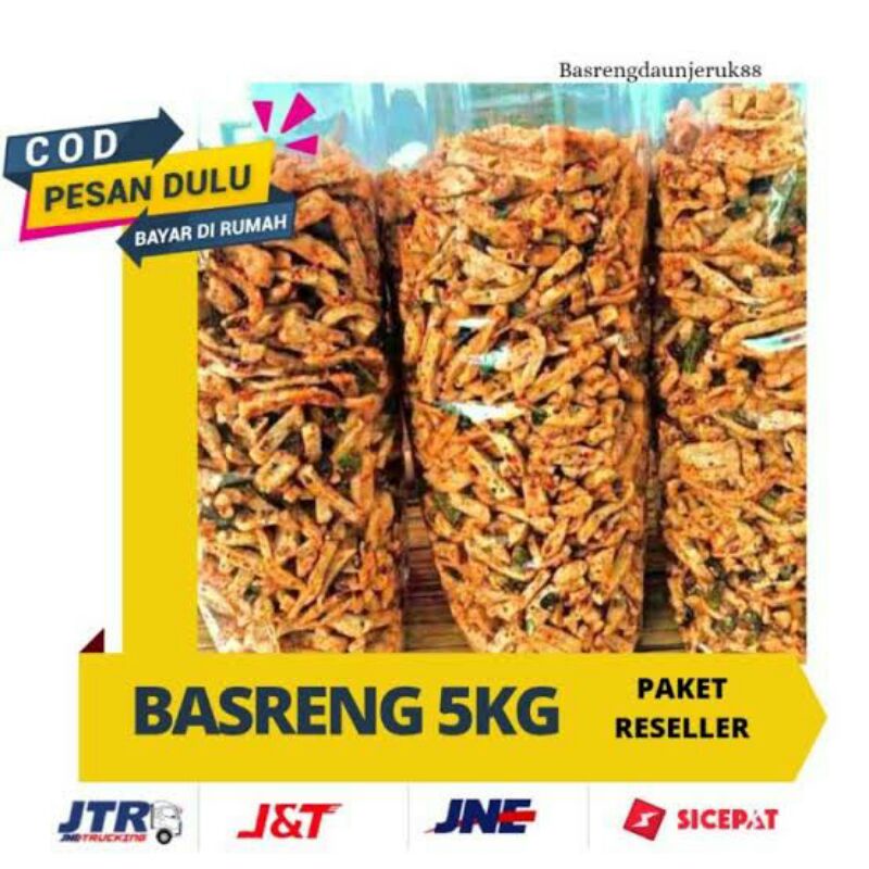 

BASRENG JELETOT DOWER DAUN JERUK 5 KG PAKET RESELLER