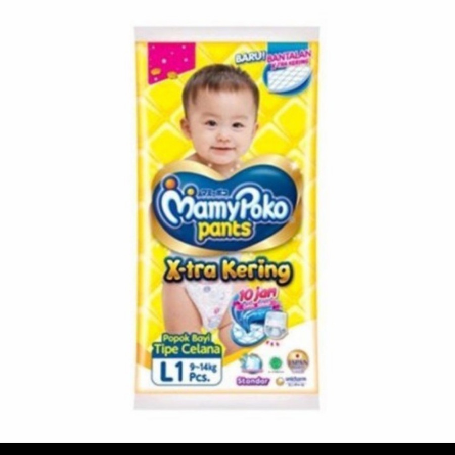 pampers mamypoko sachet renceng - L, renceng
