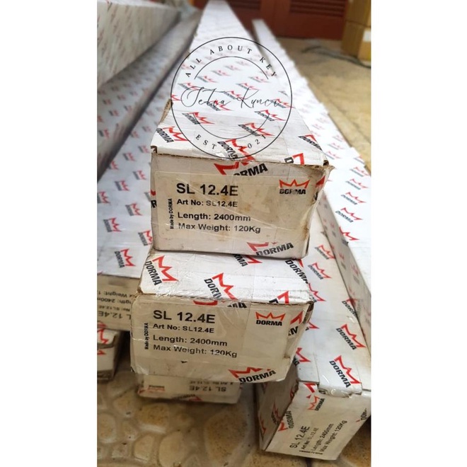 Rel Pintu Sliding Roda Door Dorma Sl 12 2,4 Meterrel Sliding Kayu