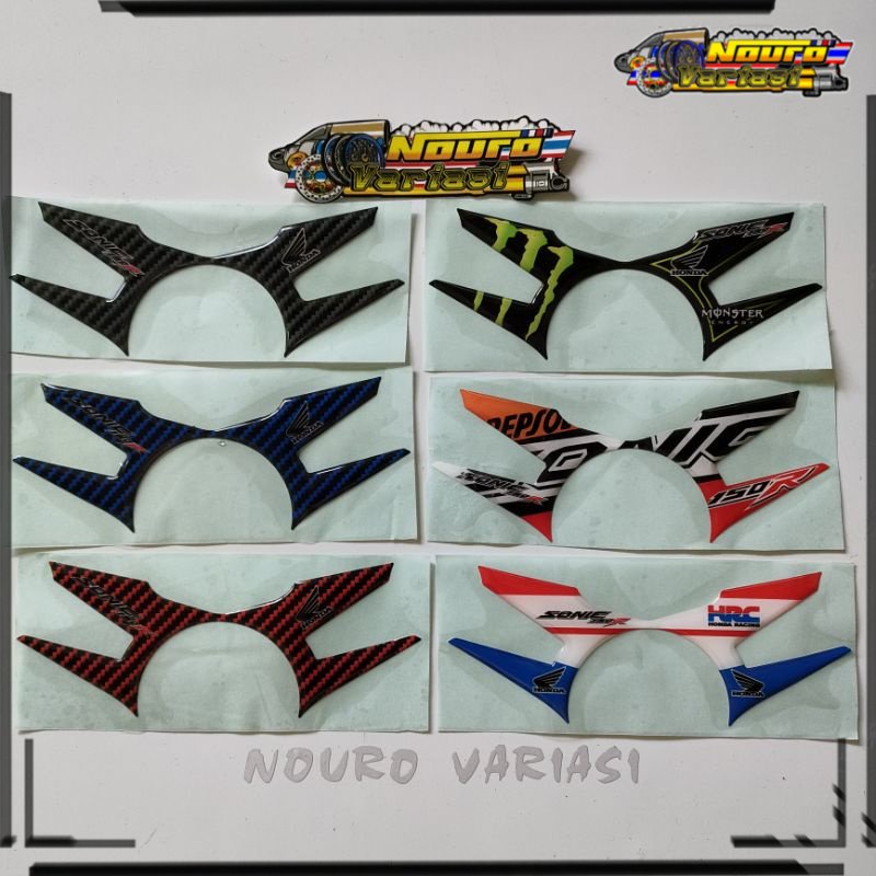 COD Emblem segitiga Sonic 150 r berkualitas mantap