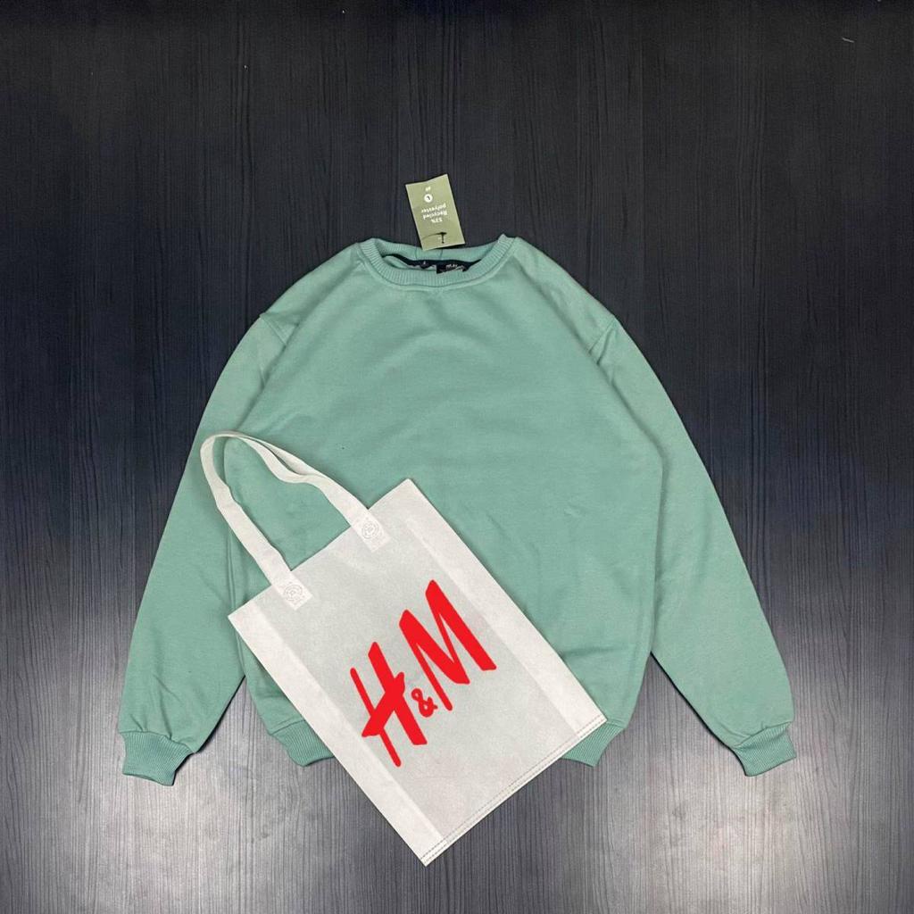 sweater crewneck H*M polos unisex frebag