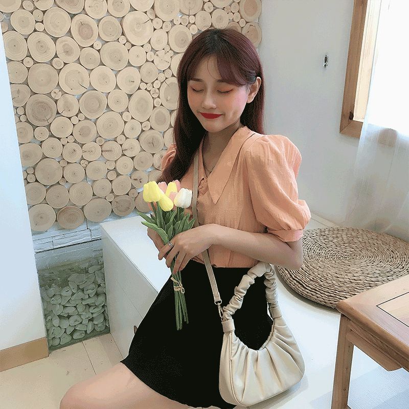 Tas Wanita selempang panjang pendek bahu korean cantik FT55 22 x 6 x 11 cm