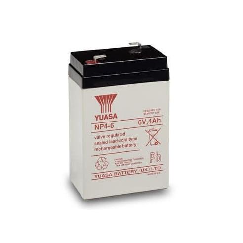 Baterai YUASA 6 Volt 4 Ah Original Aki Kering Accu 6volt 6v 4Ah Asli