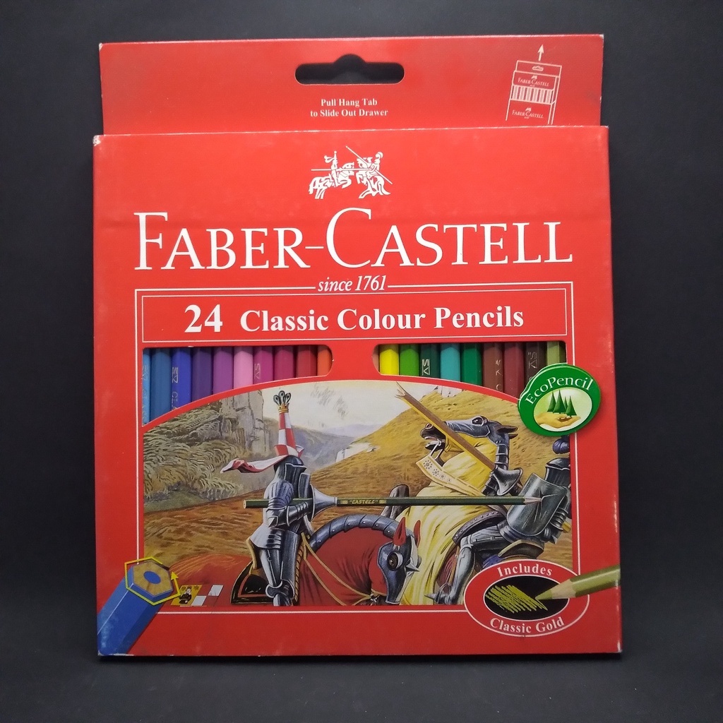 

PENSIL WARNA FABER CASTELL 24 WARNA CLASSIC