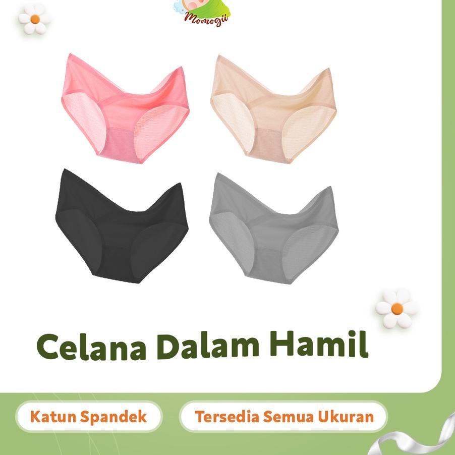 ㅼ Momogii Celana Dalam Wanita Hamil Seamless 𝕴