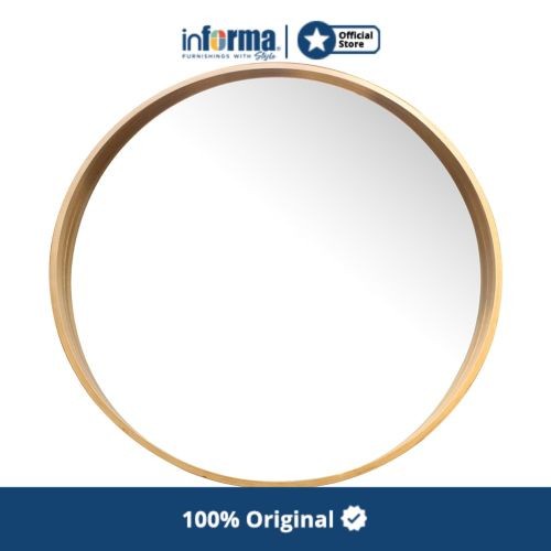 INFORMA - CERMIN DINDING - WALL MIRROR T20 80X12X80CM WOOD