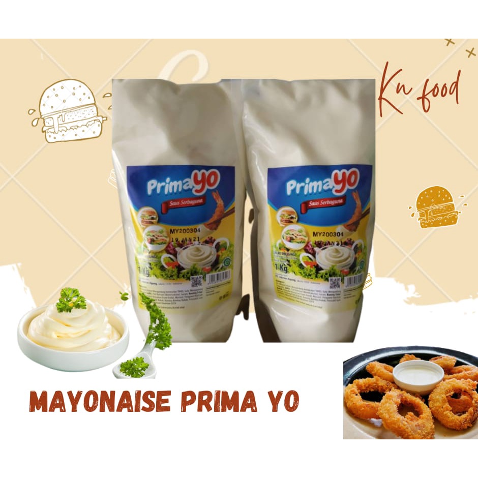 

Mayonaise Primayo 1KG / Mayones Primayo