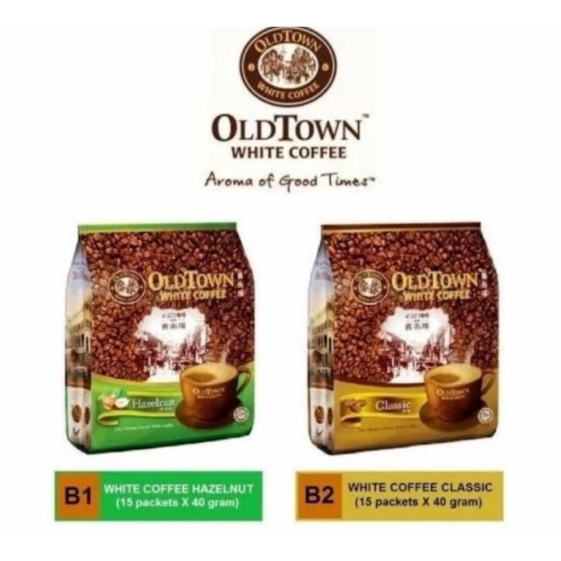 

old town white coffee 3 in 1 kopi malaysia 15sachet harga murah