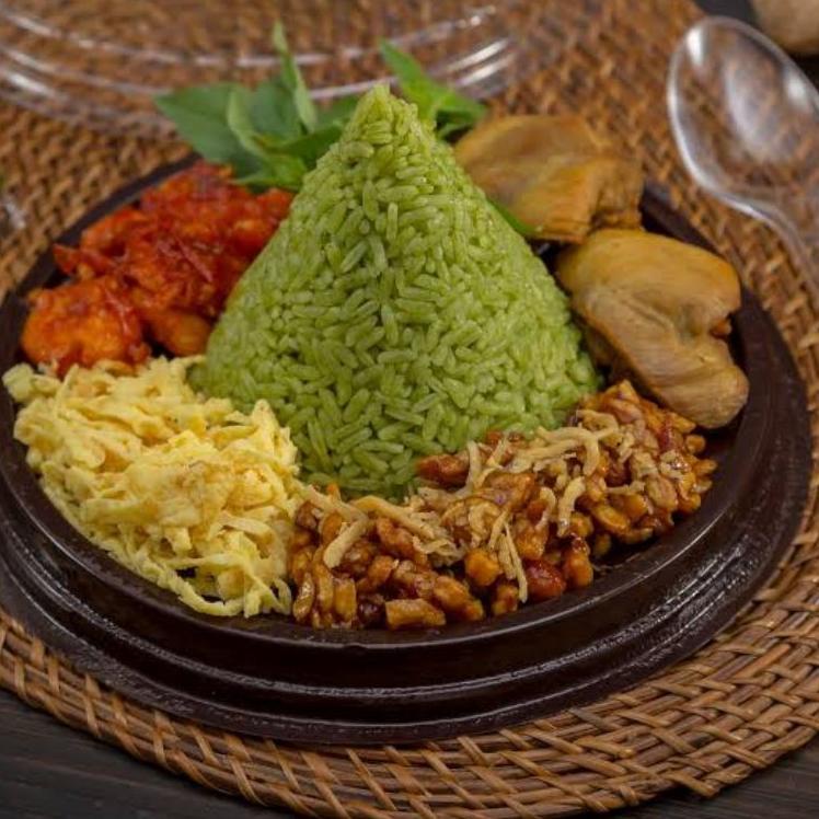 

TERBARU Tumpeng Mini Nasi Pandan Halal Murah Higienis