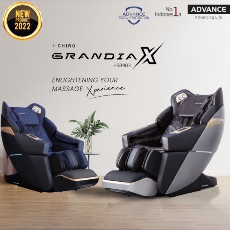 Jual KURSI PIJAT ADVANCE I CHIRO GRANDIA X / ADVANCE ICHIRO GRANDIA