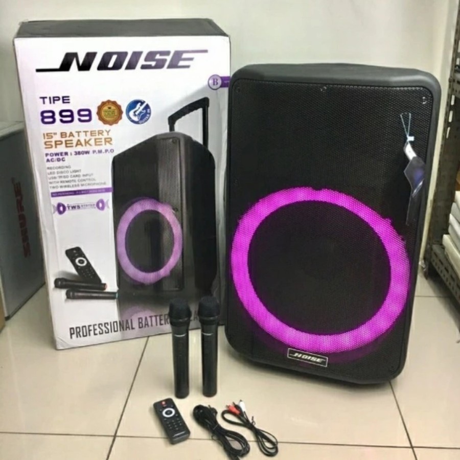 Speaker aktif portable noise 12 inch 899 b new bluetooth wireless 899b