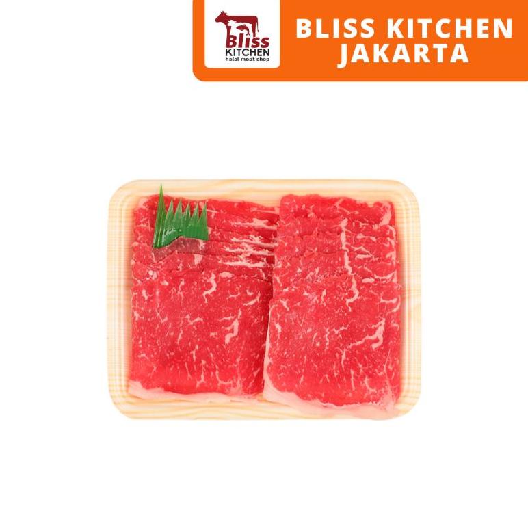 

[BAYAR DITEMPAT] Daging Sapi AUS Sliced Beef / Sukiyaki / Yakiniku / Shabu Beef 250gr