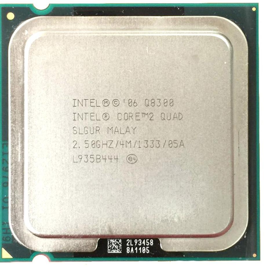 Recomended Processor Intel Core 2 Quad Q8300 Quad-Core 2.5 GHz