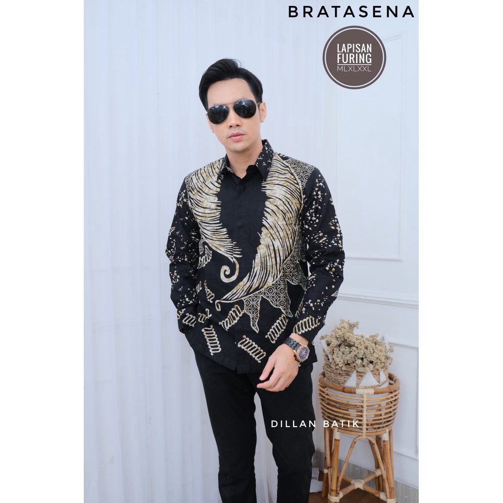 BRATASENA DILLAN KEMEJA BATIKSOLOAMANAH LENGAN PANJANG PENDEK LAPIS FURING PREMIUM KATUN HALUS KERTAJAYA SURYA BRATA ADITYA PARANG MAHKOTA BIRU DONGKER AHY GOLD AMARTA ANGGADA ANTASENA ARJUNA BARATAYUDA BASUDEWA BOKOR GRANITAN BUNGA SLARAK CAKRA SENA