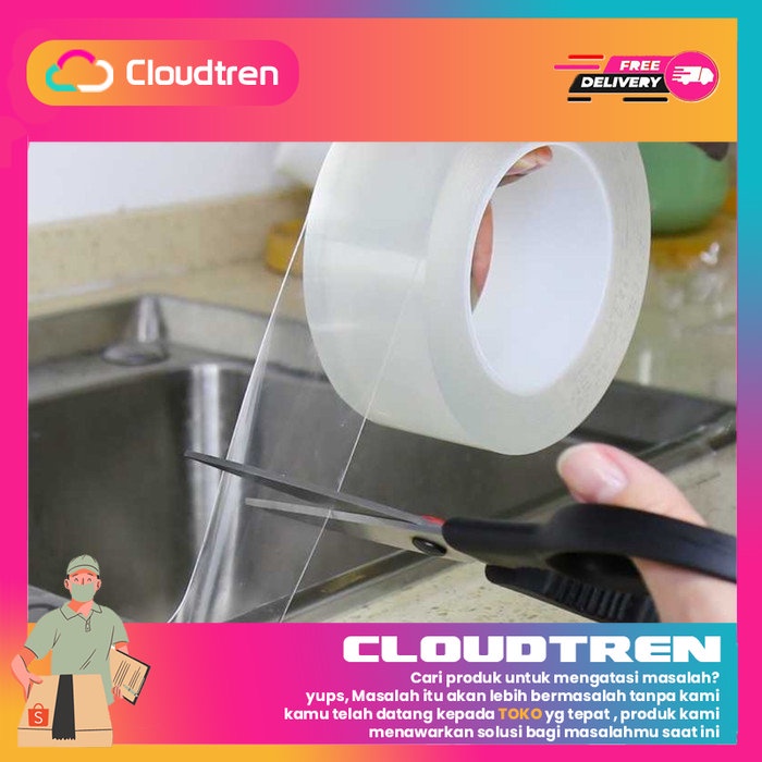 

TaffPACK Lakban Waterproof Dapur Kitchen Sink Seal Tape 3 Meter YK-468 - 20MM