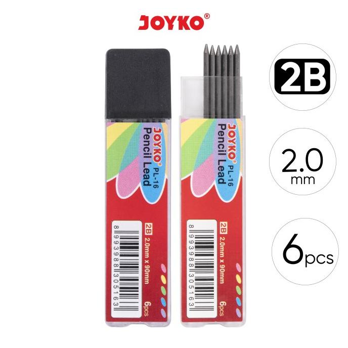 

Pencil Lead Isi Pensil Mekanik Joyko PL-16 2B 2.0 mm