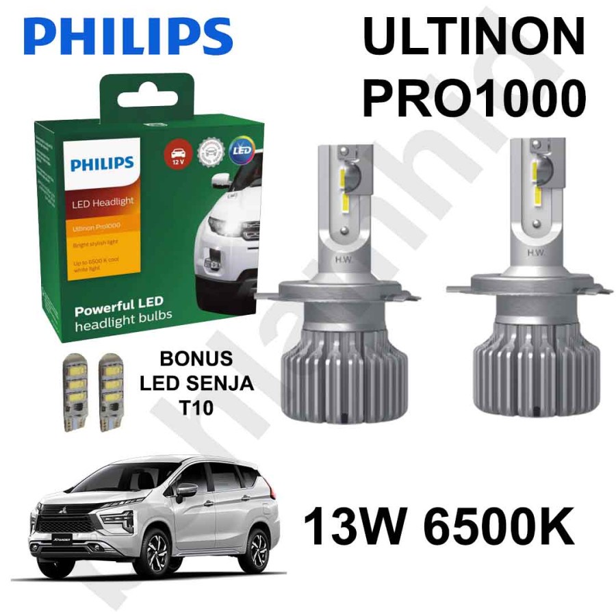 Lampu LED Xpander Philips Ultinon Pro1000 Bohlam LED Headlamp Foglamp