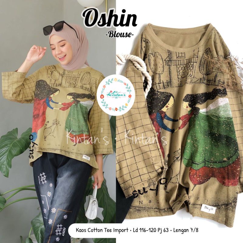 Pakaian Wanita Blouse Oshin by Kintans