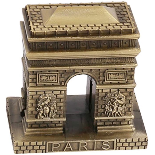 

PAJANGAN ARC DE TRIOMPHE STATUE METAL MINIATURES ORNAMENT BRONZE