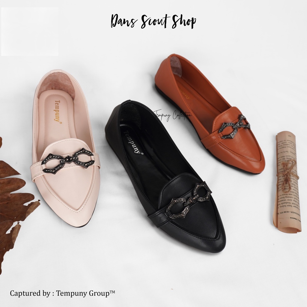 Sepatu Flatshoes Wanita Motif Kasual dan Trendy Flat Shoes FLT-02