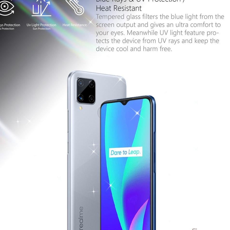 Glass Pro Tempered Glass Realme Narzo 20 Full Cover Black - Premium [RBP.21De22ᴰ]